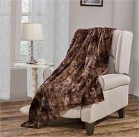 New- Faux Fur Blanket Soft Fluffy Fuzzy Fleece