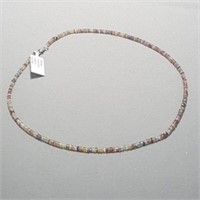 Sterling Silver Multi Colour Necklace