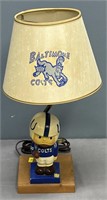 Colts Nodder Table Lamp Football
