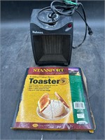 Electric Heater- Works & Camp Stove Toaster