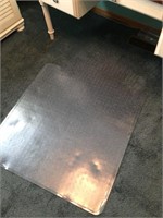 Carpet protector -- desk chair mat