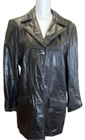Vintage Telluride Leather Coat M