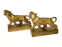 Pair of Lion Bookends