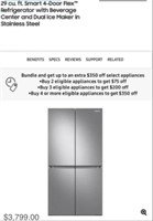 Samsung 29 Cu. Ft. Smart 4-Door Flex™ Refrigerator