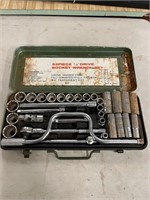 33 piece 1/2 inch drive socket wrench set