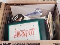 Full Box of Vegas Memorabilia