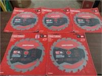 5 Craftsman 6.5" Saw Blades