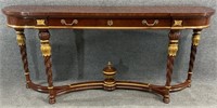 Karges Regency Inlaid Console Table
