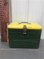 Green insulated box -approx 12"Tx16"L