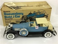 Empty Beam Decanter Car-Duesenberg Model J