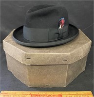 NEAT ROYAL STETSON HAT WITH BOX - MADE IN CANADA