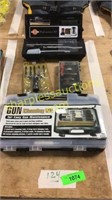 Gun cleaning kit, fishing supplies