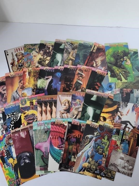 1994 DC Comics Vertex 37 Card Lot