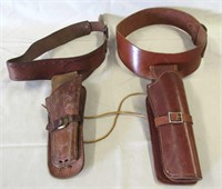 Leather Holsters & Belt