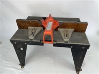 Vintage Metal Router Table