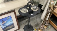 Cast Iron Ashtray stand