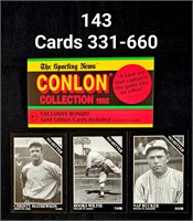 1992 Conlin Baseball Collection Cards 331-660