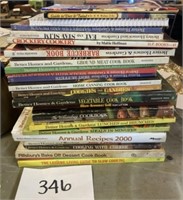Vintage lot of Cook Books