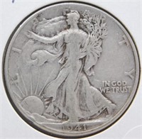 1941 Liberty Walking Half Dollar.