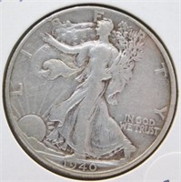1940 Liberty Walking Half Dollar.