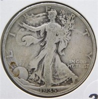 1935-S Liberty Walking Half Dollar.