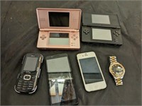 GROUP OF UNTESTED ELECTRONICS - NINTENDO DS,