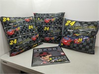 Nascar Calendar and Racing Pillows