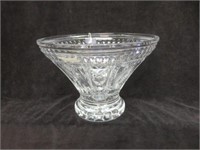 LARGE WATERFORD MILLENIUM BOWL 8"T X 10.5"W