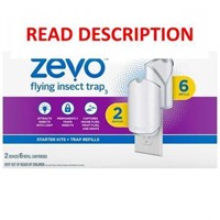 Zevo Insect Trap Kit, 2 Devices + 6 Refills