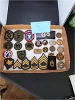 33 Pieces Military Patches Rank Challenge Coins