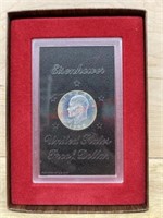 1972  Eisenhower collectible proof dollar