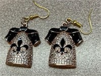 New Orleans Saints Pair of Earrings NEW