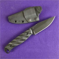 NEW Custom Straight Blade Knife