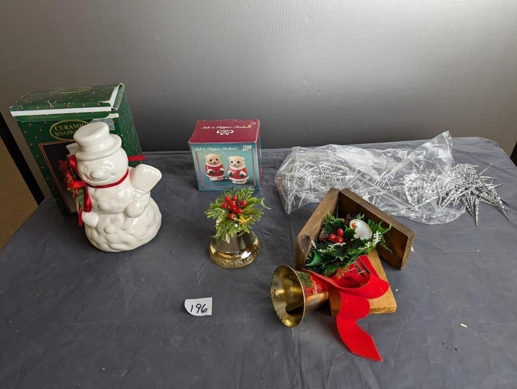 Various Christmas Lot- Snowman Figure