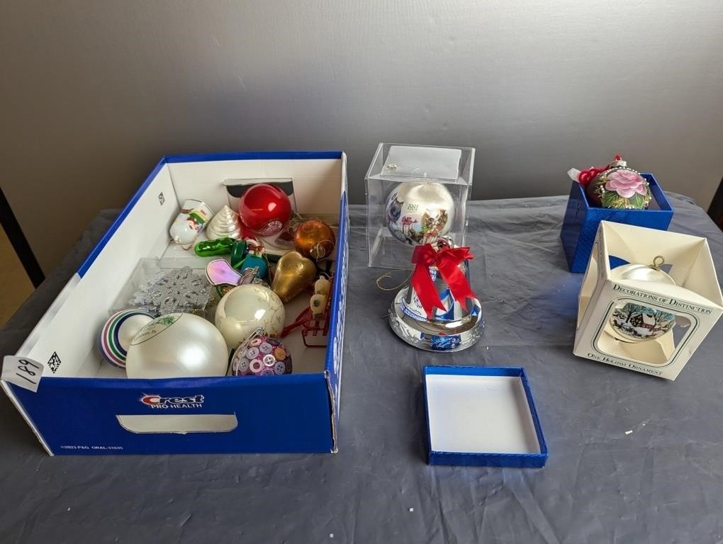 Lot of Various Christmas Ornaments