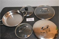 Chefs Price Aluminum/Stainless Tri-Ply Base