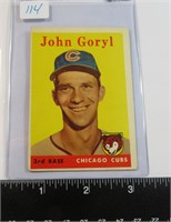 1958 Topps Baseball Card