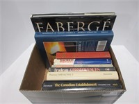 BOX: CANADIAN HISTORY AND OTHER BOOKS