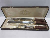 STAGMASTER 3PC CARVING SET IN CASE