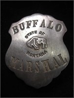 "Buffalo Marshall" Badge - State of Montana