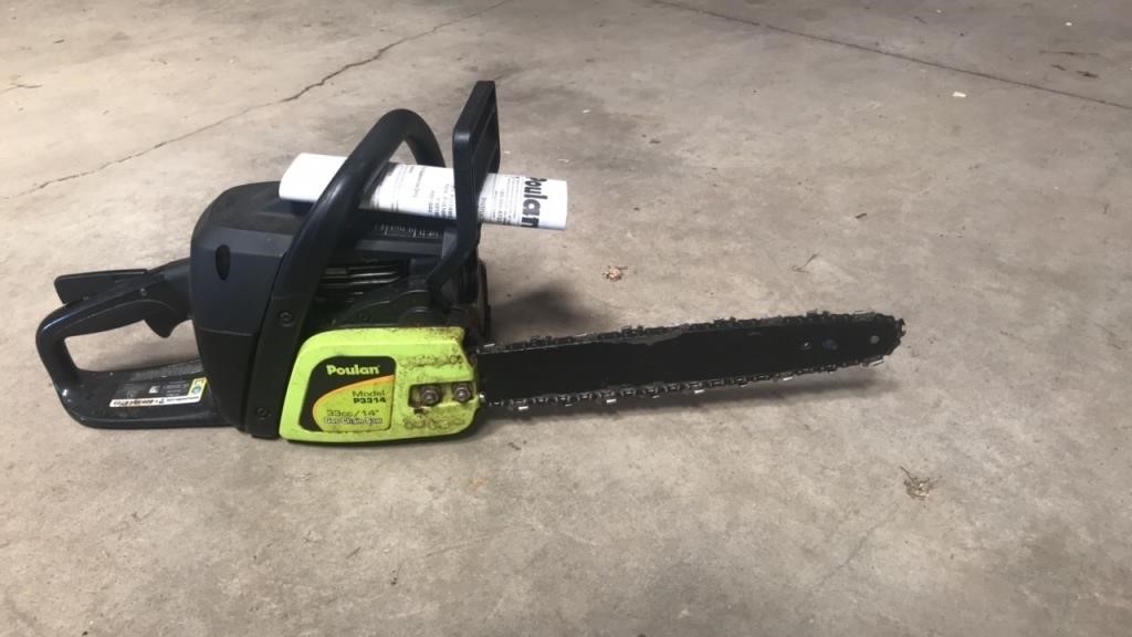 Poulan chainsaw 14 inch