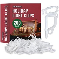 All-Purpose Holiday Light Clips [Set of 200]...