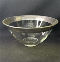 Vintage silver plated bowl