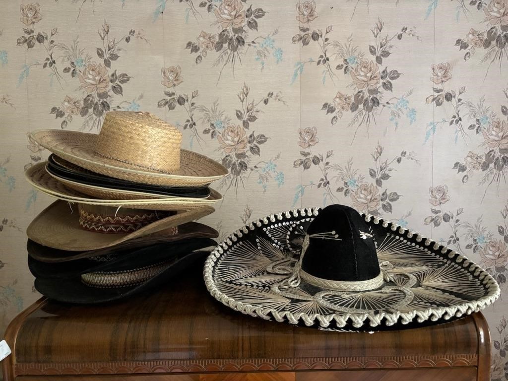 Collection of Mens and Womens Hats