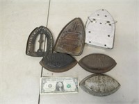 Lot of Antique/Vintage Sad Irons