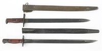 WWI US M1905 & BRITISH M1907 BAYONETS LOT OF 2