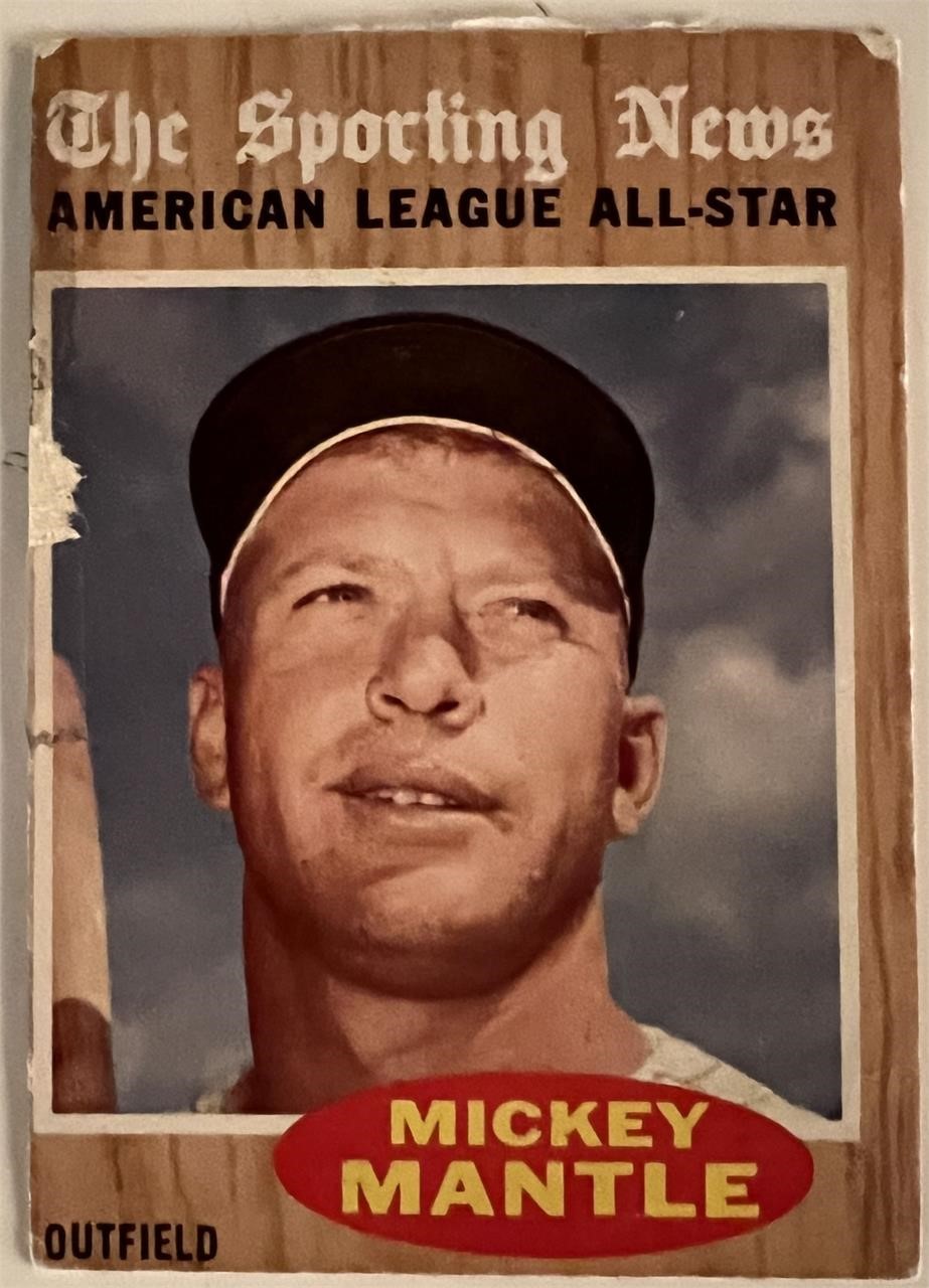Mickey Mantle 1962 Topps baseball card No. 471