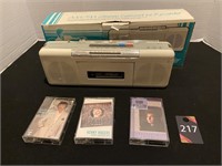 AM/FM Stereo Cassette Recorder