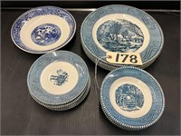 Currier & Ives Dishes