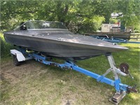 18’ boat & trailer - no ownerships available